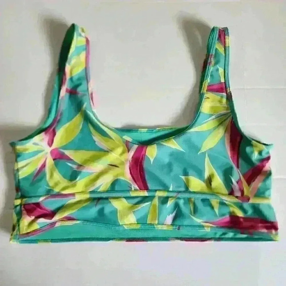 Old Navy Floral Colorful Plus Bikini XXL Summer Beach Coastal Tropical Vacation - Picture 3 of 7